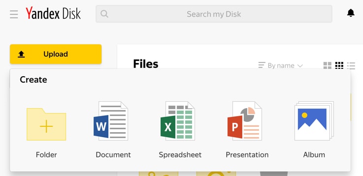 Yandex Disk