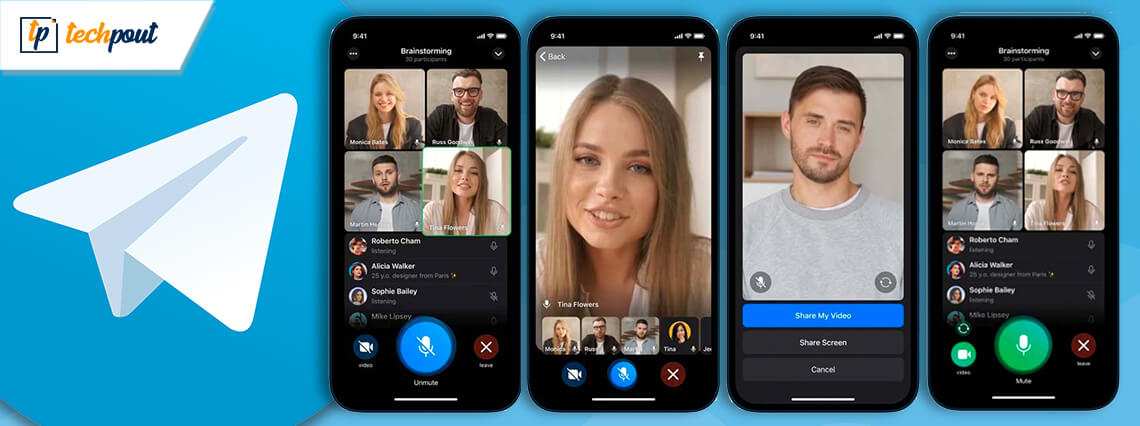 Telegram New Feature Introduce Like Video Chat on Group Calls, Screen Share and More