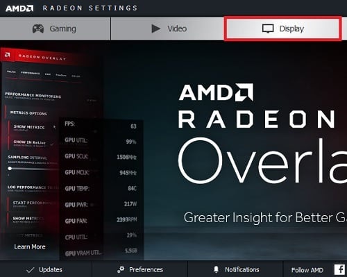 amd display