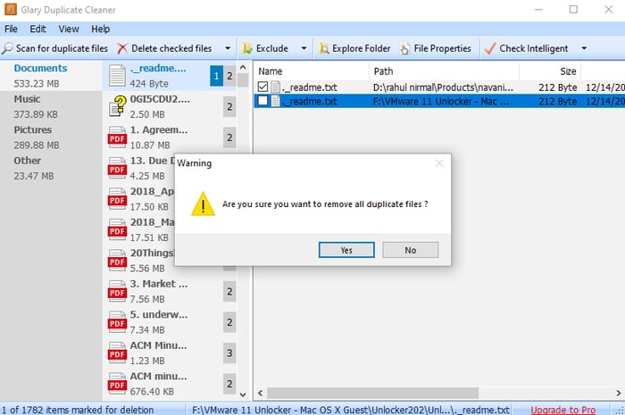 Remove Duplicate Files with Glary Duplicate Cleaner