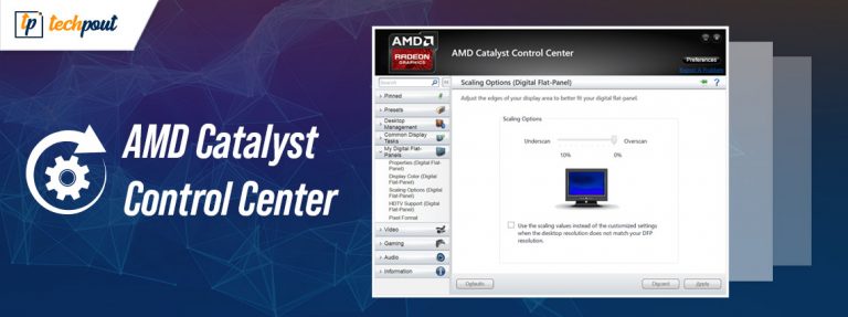 Amd catalyst control center нет настроек видеокарты