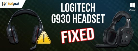 How to Fix Logitech G930 Headset Driver Problems on Windows 10 | TechPout