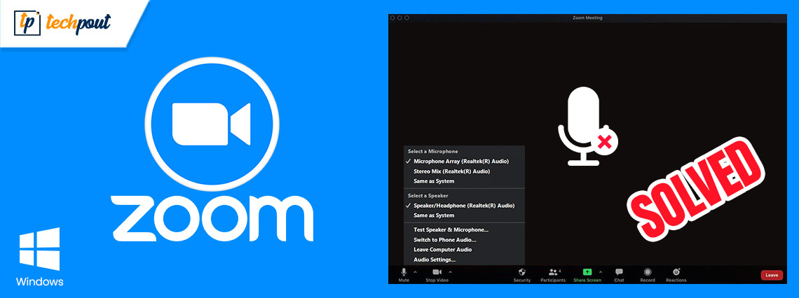 Zoom Microphone Not Working on Windows 10 PC {SOLVED}