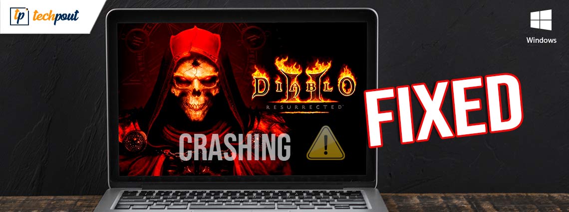 diablo black screen windows 10