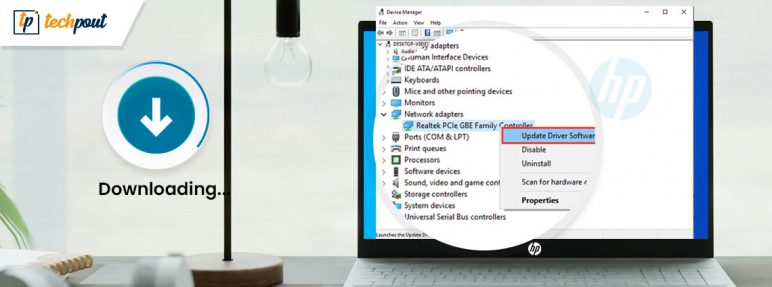 hp windows 10 lan driver download