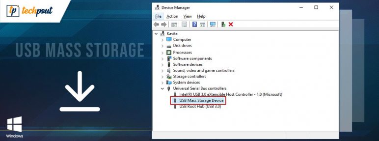 Usb mass storage driver support что это