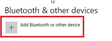 Add a Bluetooth or other device