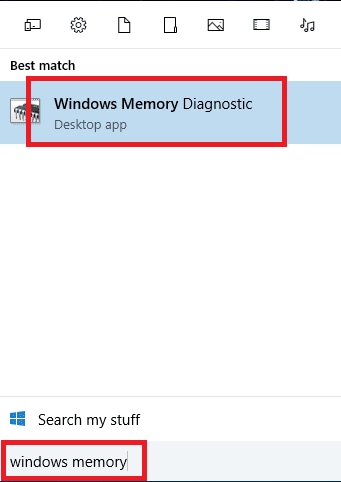 Type Windows Diagnostic Tool in Windows Search