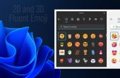 Microsoft Rolls Out New Fluent Style 2D and 3D Emojis in Windows 11