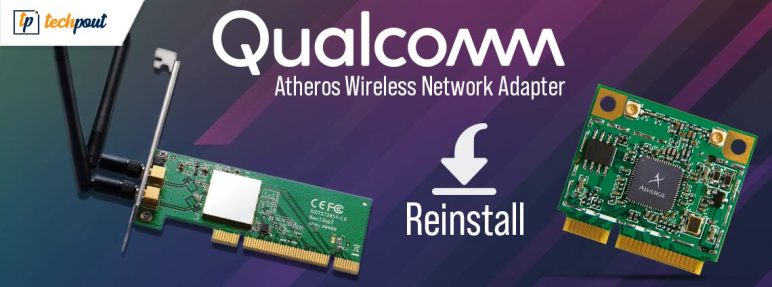 uninstalled qualcomm atheros fast ethernet controller