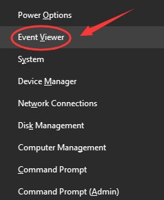 Select Event Viewer