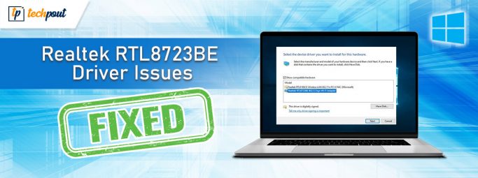 How To Fix Realtek Rtl8723be Wifi Adapter