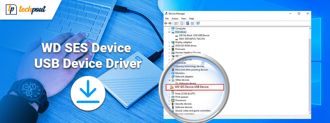 How to Download WD SES Device USB Device Driver for Windows 10