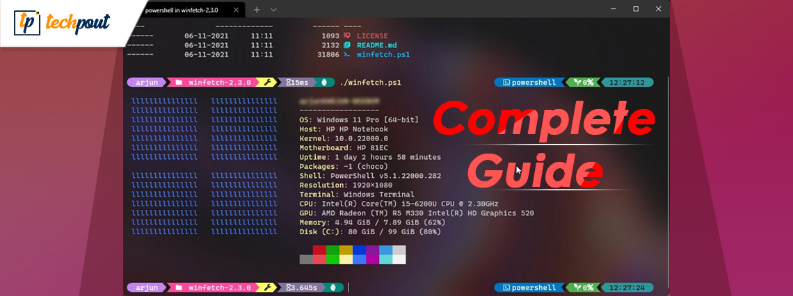 Complete Guide on How to Customize Windows Terminal Like a Pro