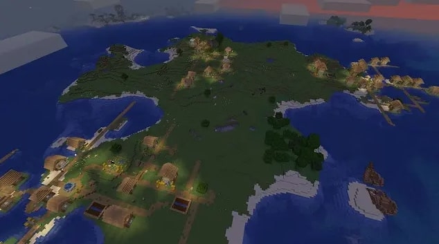 Survival Island with Three Villages