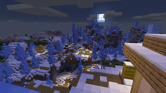 Village in Ice