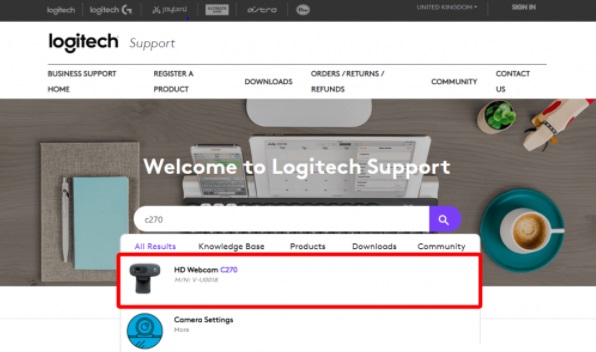 Download  Install and Update Logitech HD Webcam C270 Drivers for Windows 10  11  8  7 - 59
