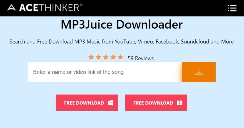 AceThinker MP3Juice Downloader