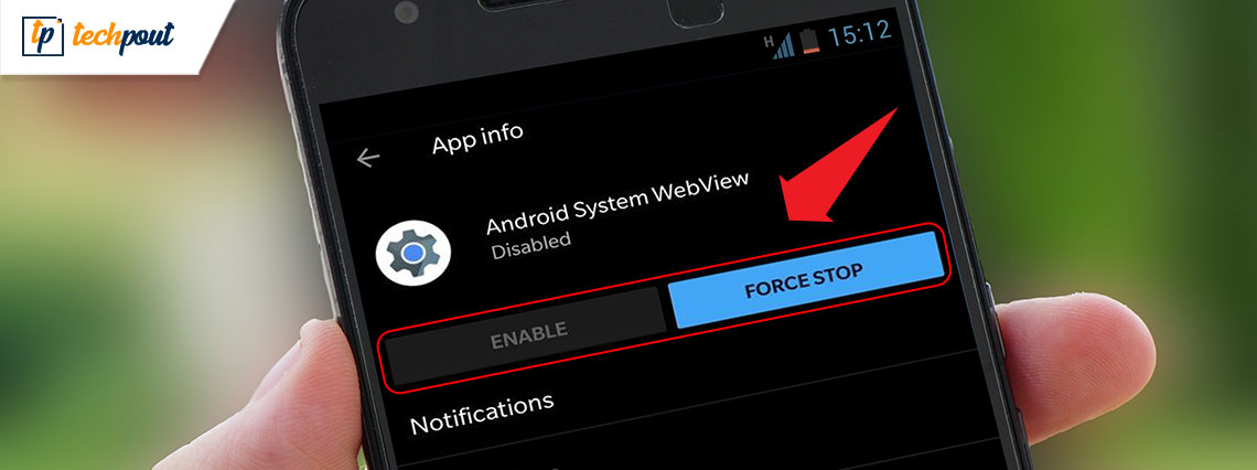 How To Enable or Disable Android System Webview - Quick Steps | TechPout