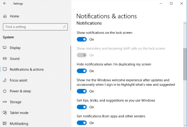 Customize the notification delivery