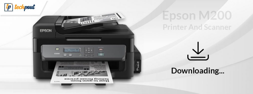 Epson M200 Printer & Scanner Driver Download on Windows 10, 11