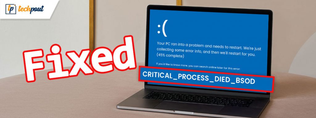 How To Fix Critical Process Died BSOD Error In Windows 10 {SOLVED ...