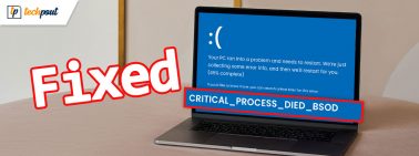 How to Fix Critical Process Died BSOD Error in Windows 10 {SOLVED}