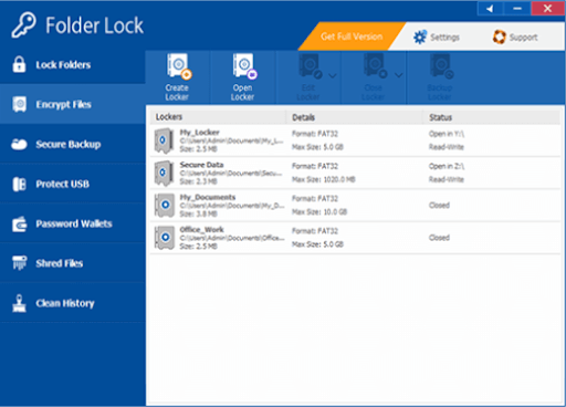NewSoftwares Folder Lock