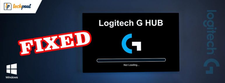 logitech g hub stuck on loading screen 2021