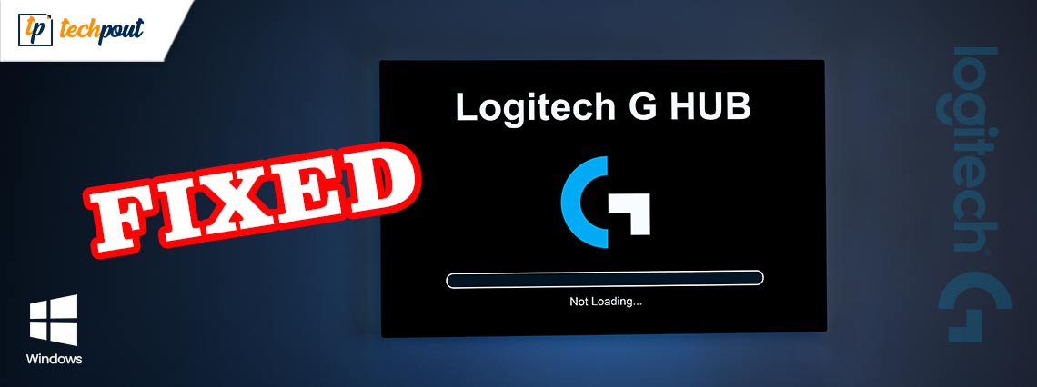 logitech g hub stuck on loading screen