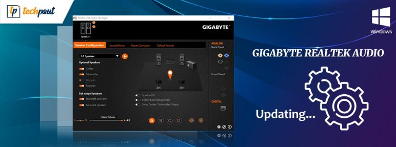 Download And Update Gigabyte Realtek Audio Driver On Windows Pc Techpout 4016