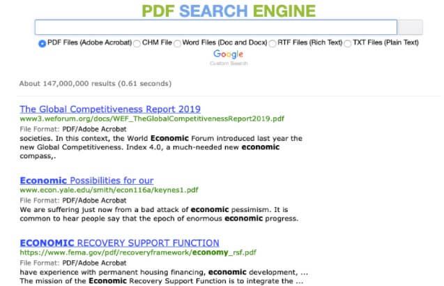 PDF Search Engine