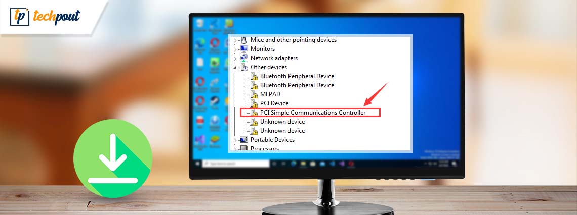 PCI Simple Communications Controller Driver Download [Windows 11, 10, 8, 7]