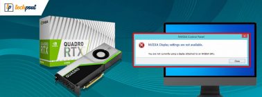 “You are not currently using a display attached to an NVIDIA GPU” {Solved}