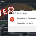 FIXED: AMD Ryzen Master Driver Not Installed Properly in Windows 11, 10 (2022)