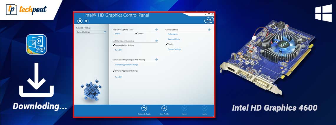 intel hd graphics 4600 driver windows 10 64-bit