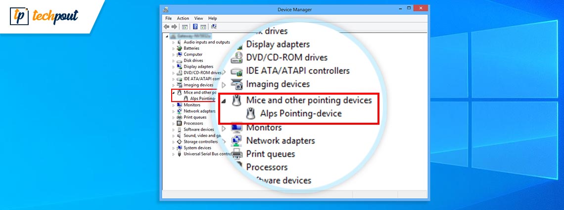 ALPS Pointing Device Driver Download and Update