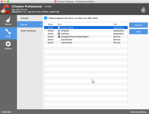 CCleaner For Mac
