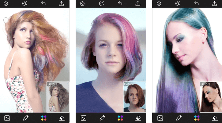Hair Color Changer - Styles Salon & Recolor Booth
