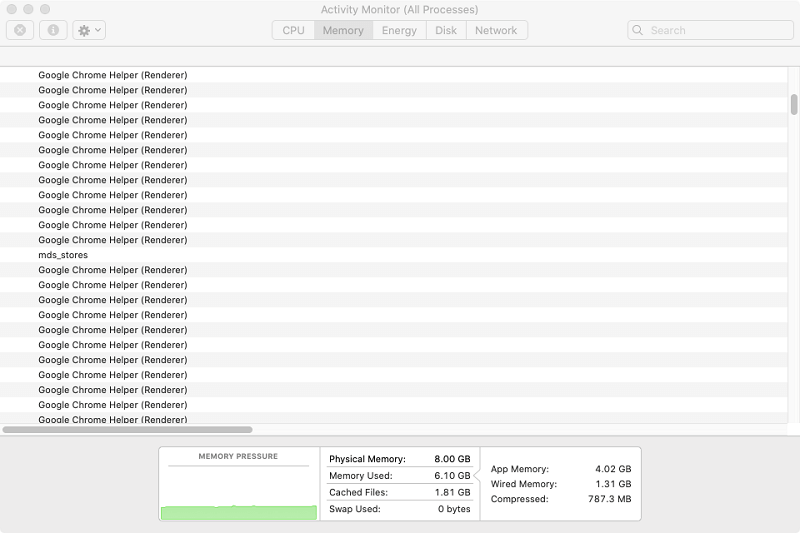 Free up Memory on Mac