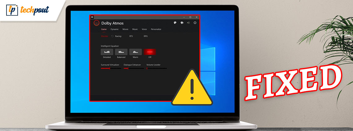 How to Fix Dolby Atmos Not Working in Windows 11,10