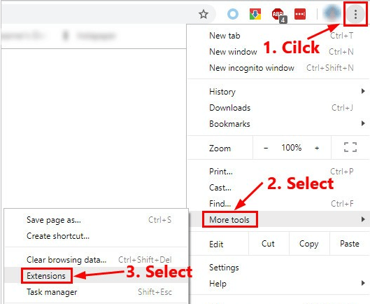 Disable Chrome Extensions and Blockers