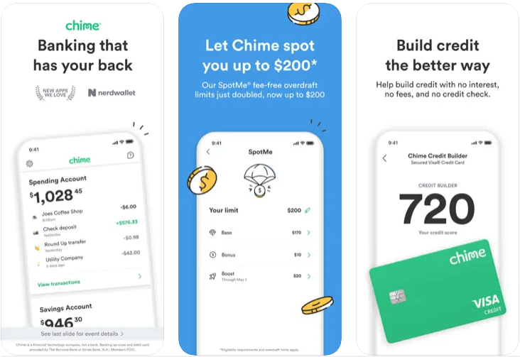 money loan apps that work with chime