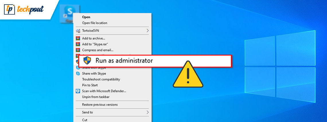 How to Fix Run as Administrator Not Showing in Windows 11,10,7