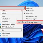 Icons Not Showing on Desktop in Windows 1110 [FIXED]