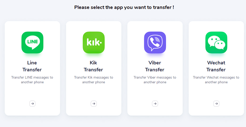 App transfer