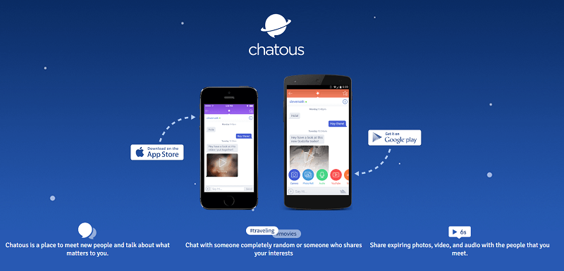 Chatous: Best Chat Websites Like Omegle