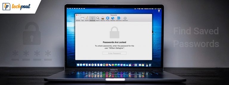 how to find mac password