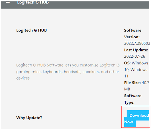Download Now - Logitech G213 keyboard