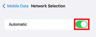 Automatic option and select the best network